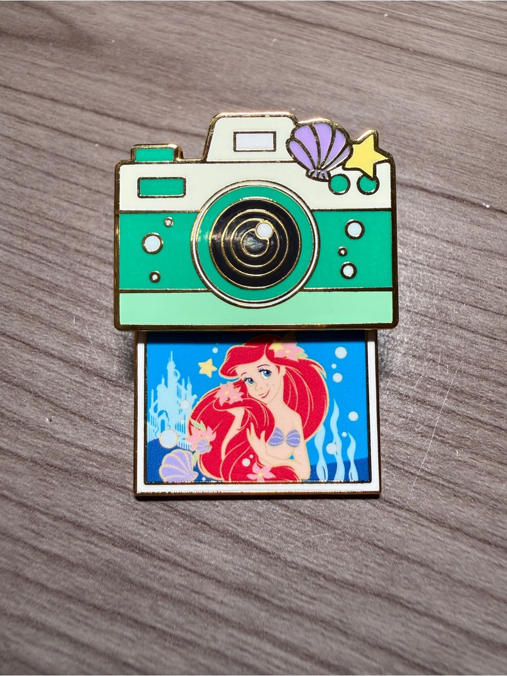 Disney Pins Ariel Camera Slider